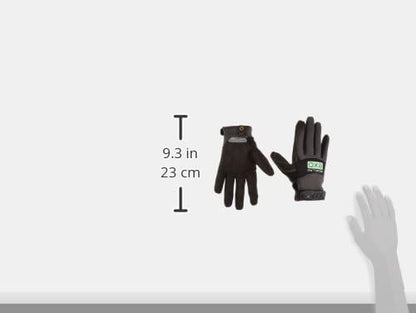 Ironclad EXO Pro Water Resistant; Work Gloves, (1 Pair), EXO2-MWR-04-L, Black/Grey