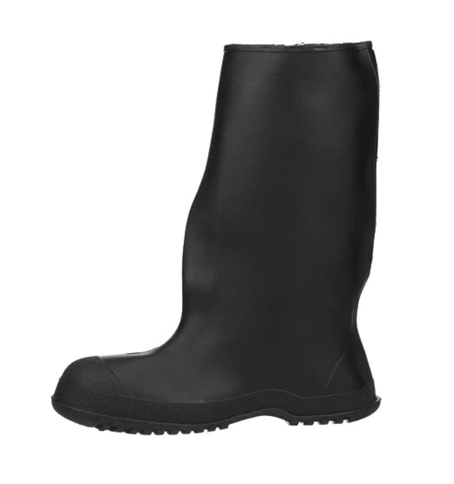 Tingley Workbrutes 35141 Waterproof PVC 14-Inch Height Overshoe, Extra-Large, Black