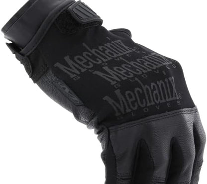 Mechanix Wear Tactical Specialty Recon Leather Gloves Covert Black Small
