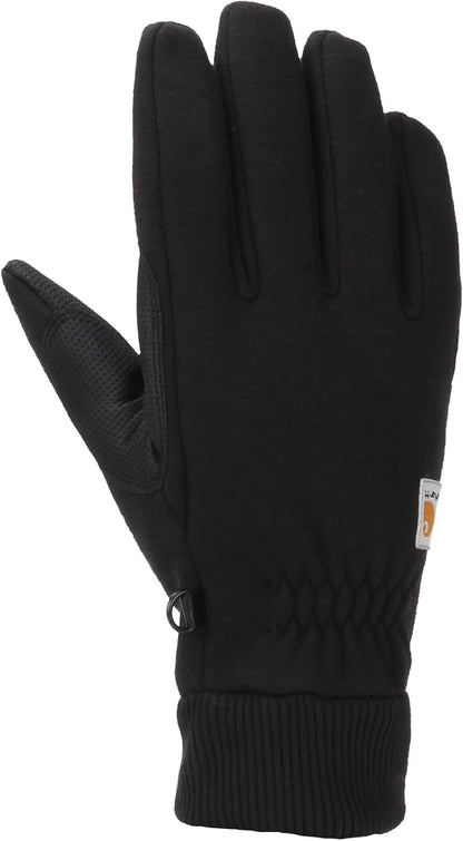 Carhartt Men's Wind Fighter Thermal-Lined Fleece Touch-Sensitive Knit Cuff Glove