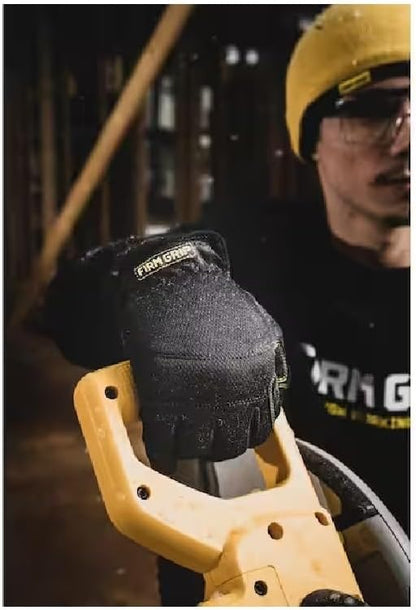 Firm Grip Winter Utility Insuated Tough Working Gloves Compatible with Thinsulate