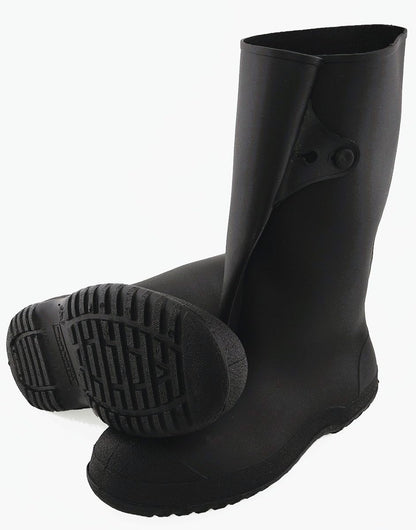 Tingley Workbrutes 35141 Waterproof PVC 14-Inch Height Overshoe, Extra-Large, Black