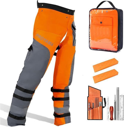 PROYAMA Chainsaw Chaps for Men & Wowen, 36-38in Lightweight 9 Layers Pants