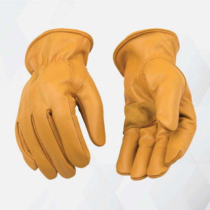 Kinco Gloves198HK Heat Keep Lined, Grain Cowhide Leather Drivers Glove L