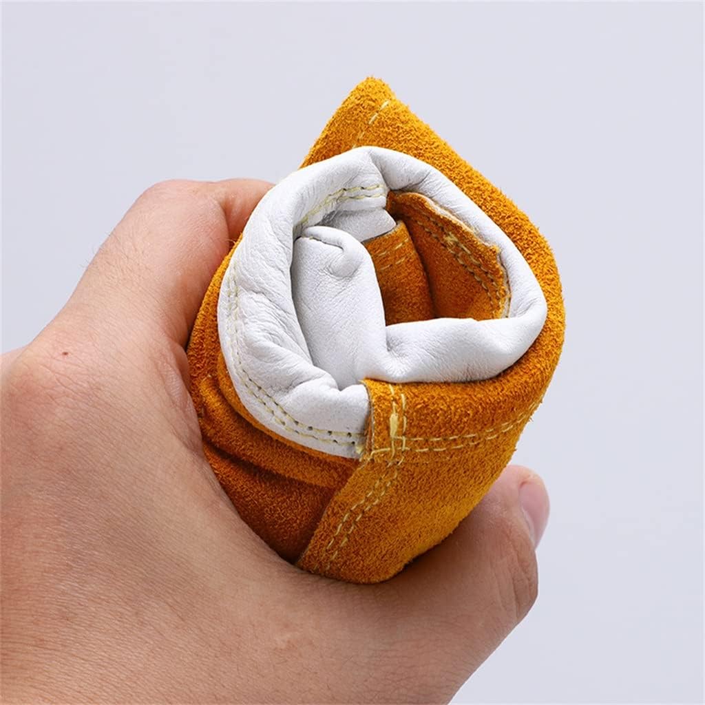 JSEIAJB 1 Pair Working Welding Gloves Hands Protection Thorn Proof Anti-Puncture Wear-Resisting Gardening