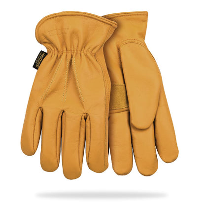 Kinco Gloves198HK Heat Keep Lined, Grain Cowhide Leather Drivers Glove L