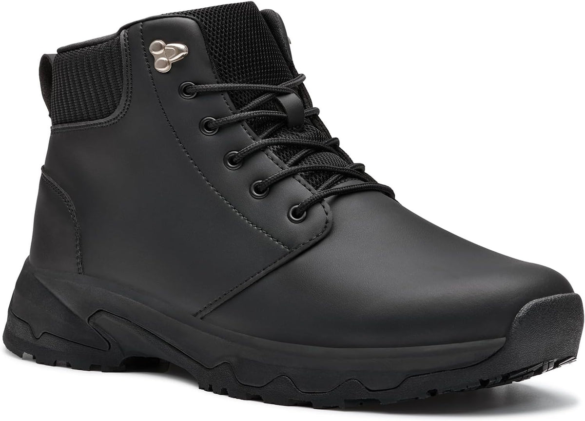 Non Slip Work Boots for Men,Kitchen shoes for Restaurant Food Service,Black