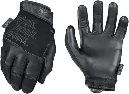 Mechanix Wear Tactical Specialty Recon Leather Gloves Covert Black Small