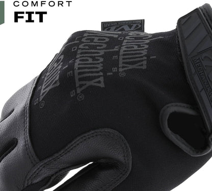 Mechanix Wear Tactical Specialty Recon Leather Gloves Covert Black Small