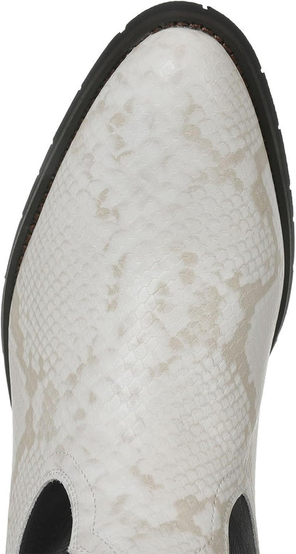 Lyrisiphy Pointed Toe Cowboy Boots Men White Western Country Boots