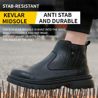 Women's Steel Toe Boots Waterproof Lightweight Construction Safety Shoes