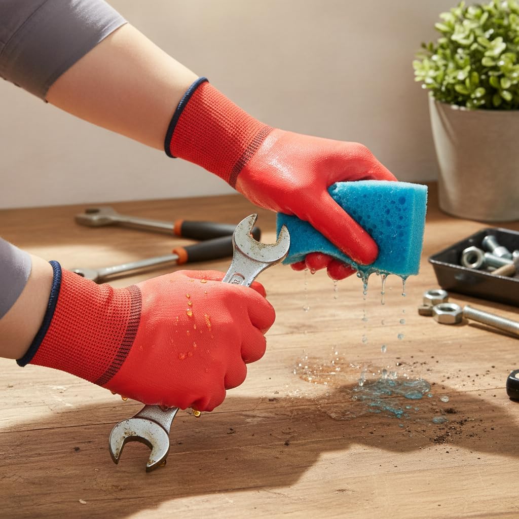 Work Gloves, Waterproof