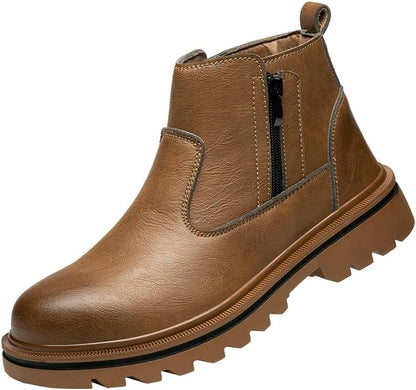 Women's Steel Toe Boots Waterproof Lightweight Construction Safety Shoes