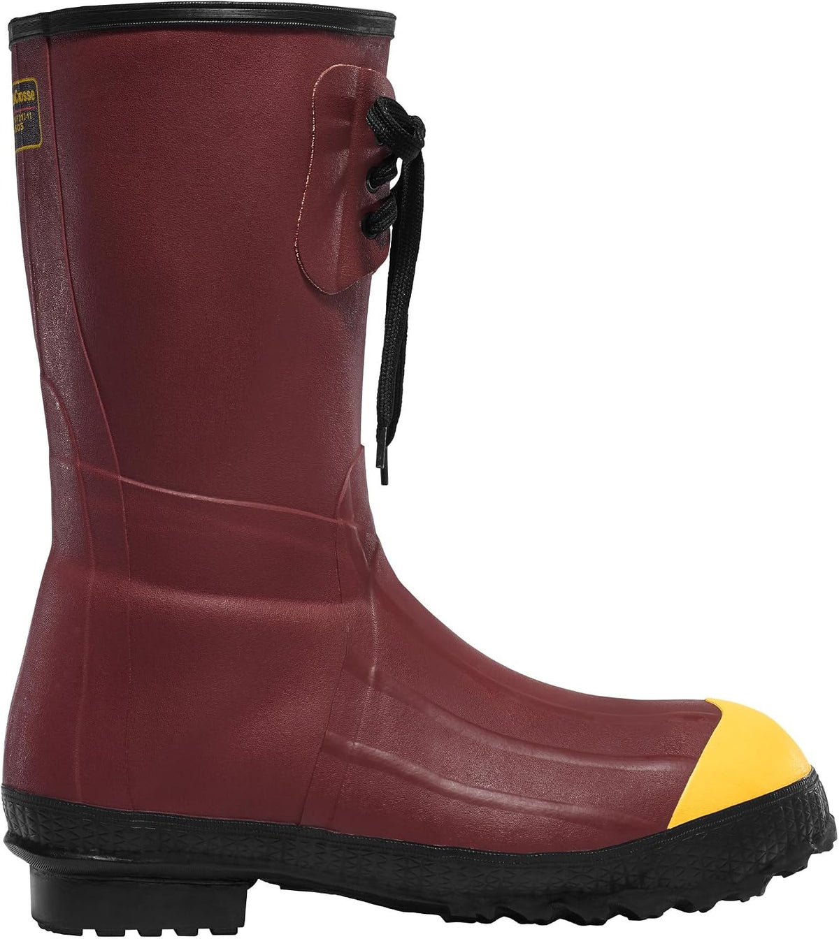 LaCrosse Pac 12" Insulated Steel Toe Rubber Boots for Men, Waterproof