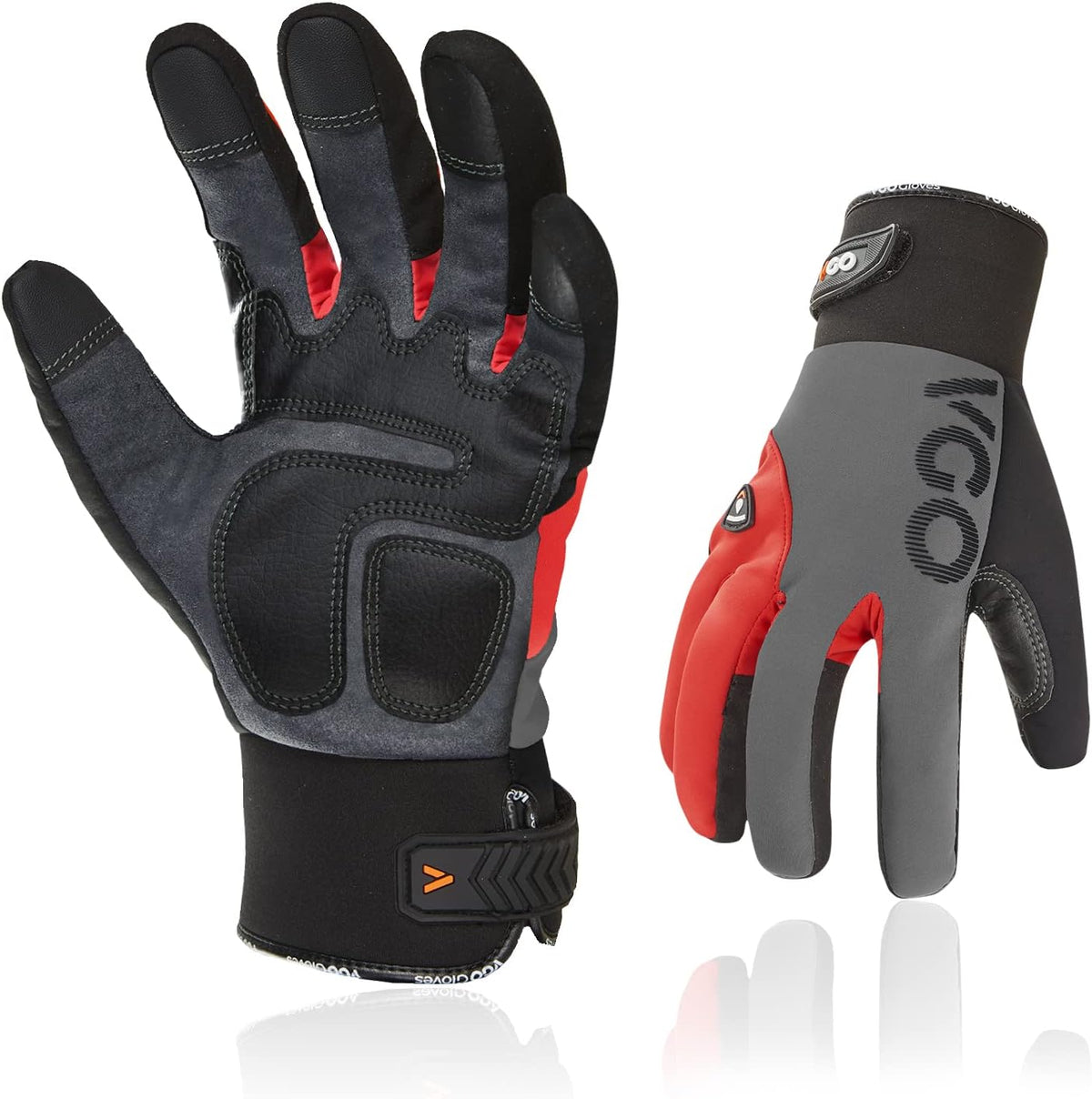 Vgo...-4°F Women's Coldproof&Waterproof Winter Gloves(SL8777FW)