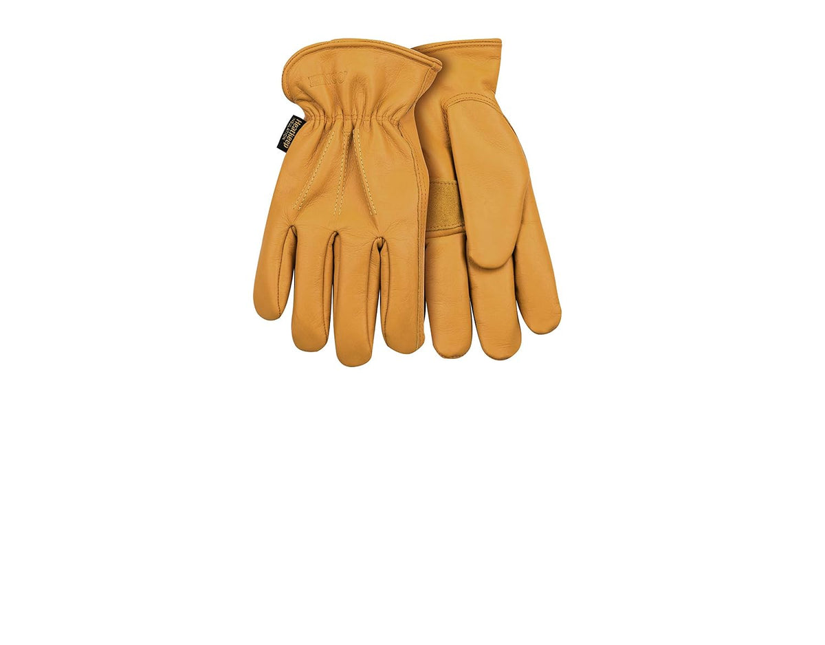 Kinco Gloves198HK Heat Keep Lined, Grain Cowhide Leather Drivers Glove L