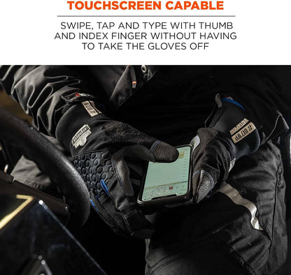 Ergodyne ProFlex Reinforced Thermal Waterproof Insulated Work Gloves