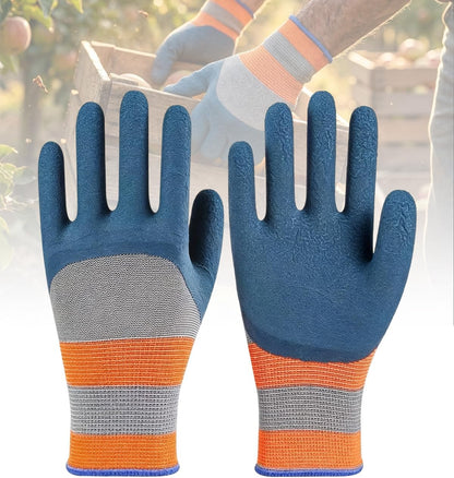 Rubber Coated Gardening Gloves for Women and Men