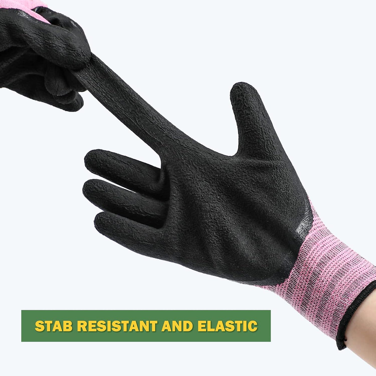 Dofowork Gardening Gloves - 6 Pair Gardening Gloves for Women/Men with Grip