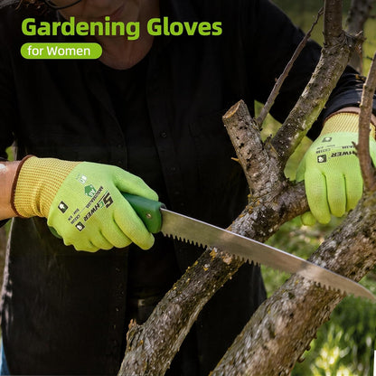 Schwer 12 Pairs A6 Cut Resistant Work Gloves, Reinforced Thumb, CR3028, S