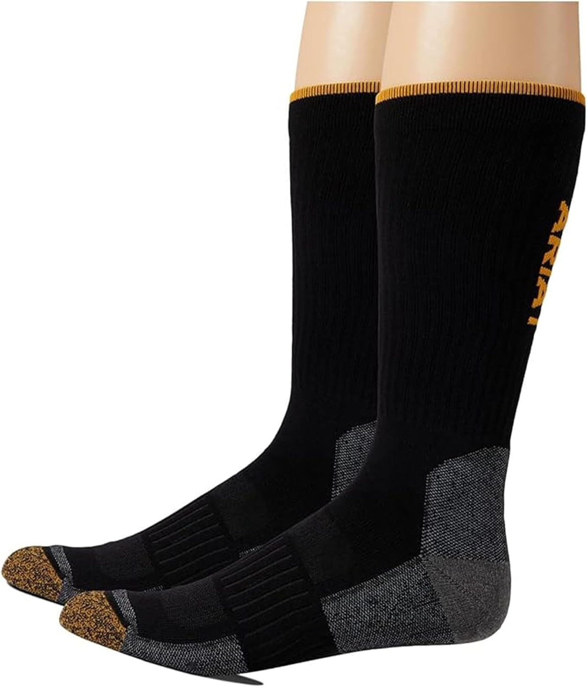 ARIAT Men’s Crew Socks 2-Pack, Premium Quality, Comfortable Fit for All-Day Wear