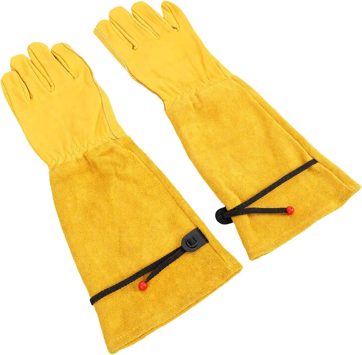 Ejoyous Thorn Proof Gardening Gloves, Leather Long Sleeve 16.54in
