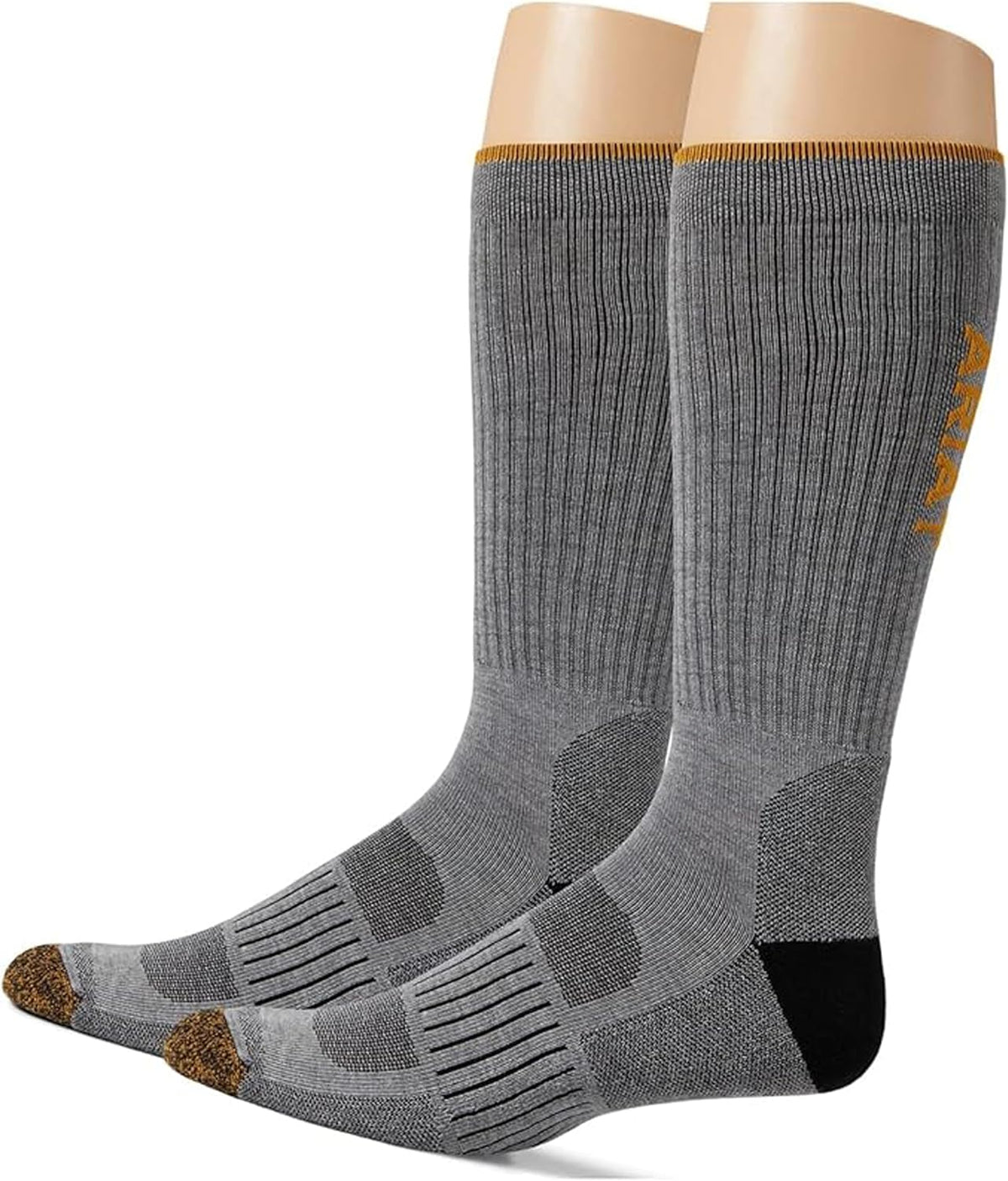 ARIAT Men’s Crew Socks 2-Pack, Premium Quality, Comfortable Fit for All-Day Wear
