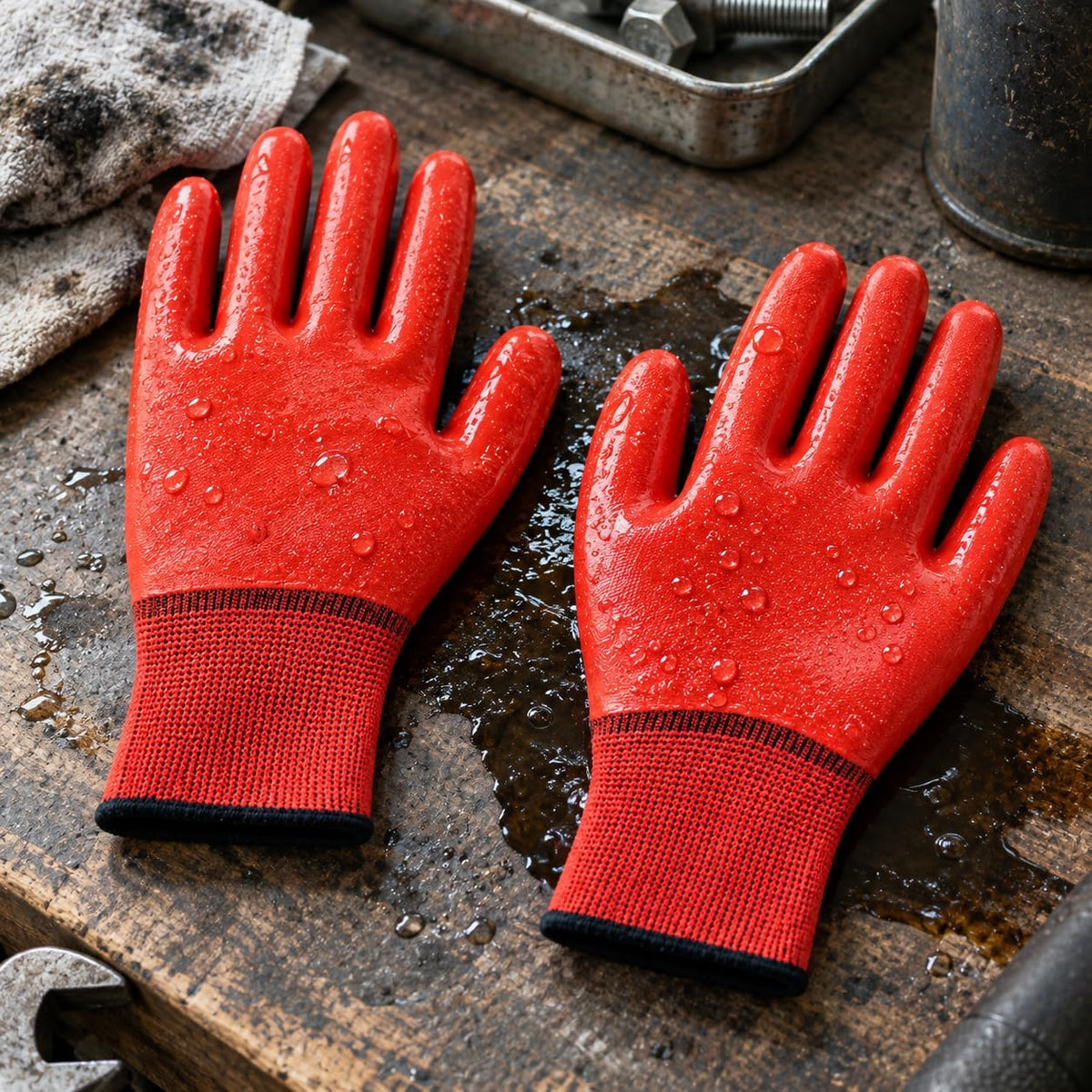Work Gloves, Waterproof