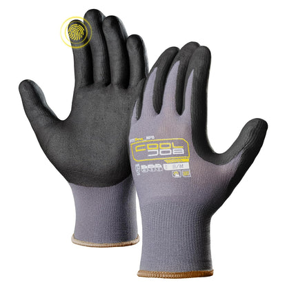 COOLJOB 3/12/36 Pairs Safety Work Gloves, Microfoam Nitrile Rubber Coated