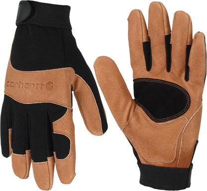 Carhartt Men's High Dexterity Reinforced Secure Cuff Glove