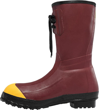 LaCrosse Pac 12" Insulated Steel Toe Rubber Boots for Men, Waterproof