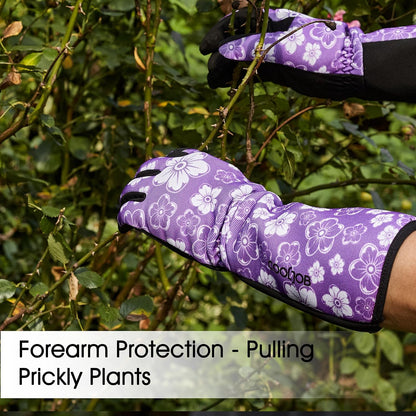COOLJOB Thorn Proof Rose Pruning Garden Gloves for Men, Long Sleeve Large