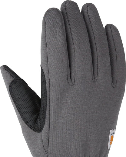 Carhartt Men's Wind Fighter Thermal-Lined Fleece Touch-Sensitive Knit Cuff Glove
