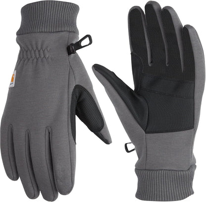 Carhartt Men's Wind Fighter Thermal-Lined Fleece Touch-Sensitive Knit Cuff Glove