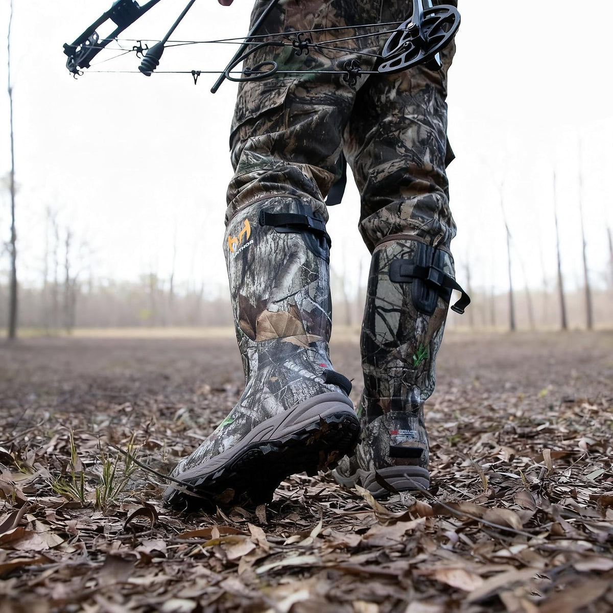Hunthor Hunting Boots for Men, Waterproof Xerogel Insulated, Rubber Boots
