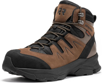 ROCKROOSTER Mens Waterproof Steel Toe Safety Work Boots AH001