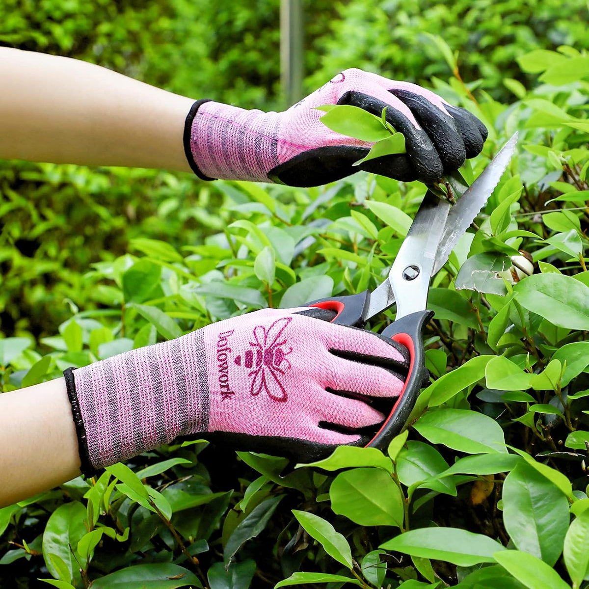 Dofowork Gardening Gloves - 6 Pair Gardening Gloves for Women/Men with Grip
