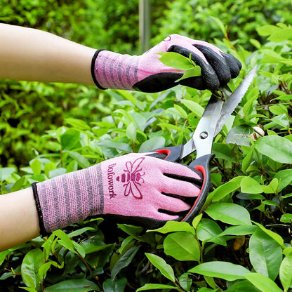 Dofowork Gardening Gloves - 6 Pair Gardening Gloves for Women/Men with Grip