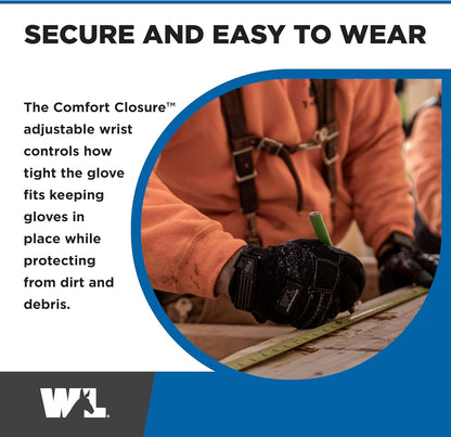 Wells Lamont Men's FX3 HydraHyde Insulated Leather Work Gloves, XX-Large
