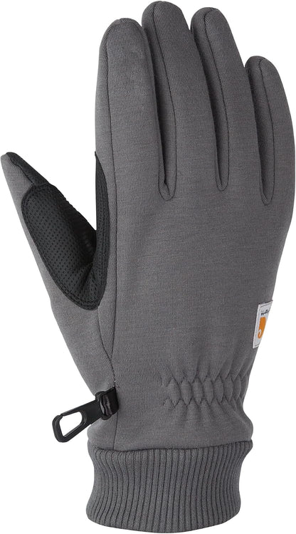 Carhartt Men's Wind Fighter Thermal-Lined Fleece Touch-Sensitive Knit Cuff Glove