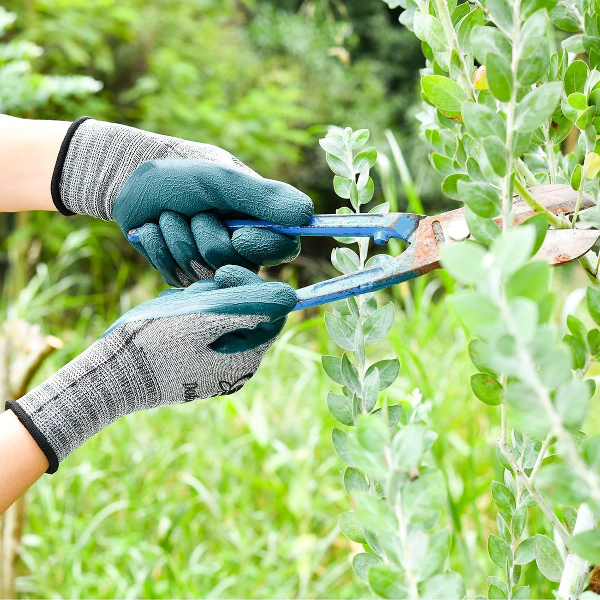 Dofowork Gardening Gloves - 6 Pair Gardening Gloves for Women/Men with Grip