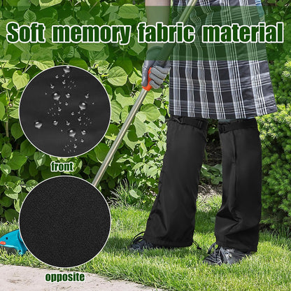 Adnee 2 Pcs Garden Trimming Leg Chaps, Weed Eating Leg Protectors